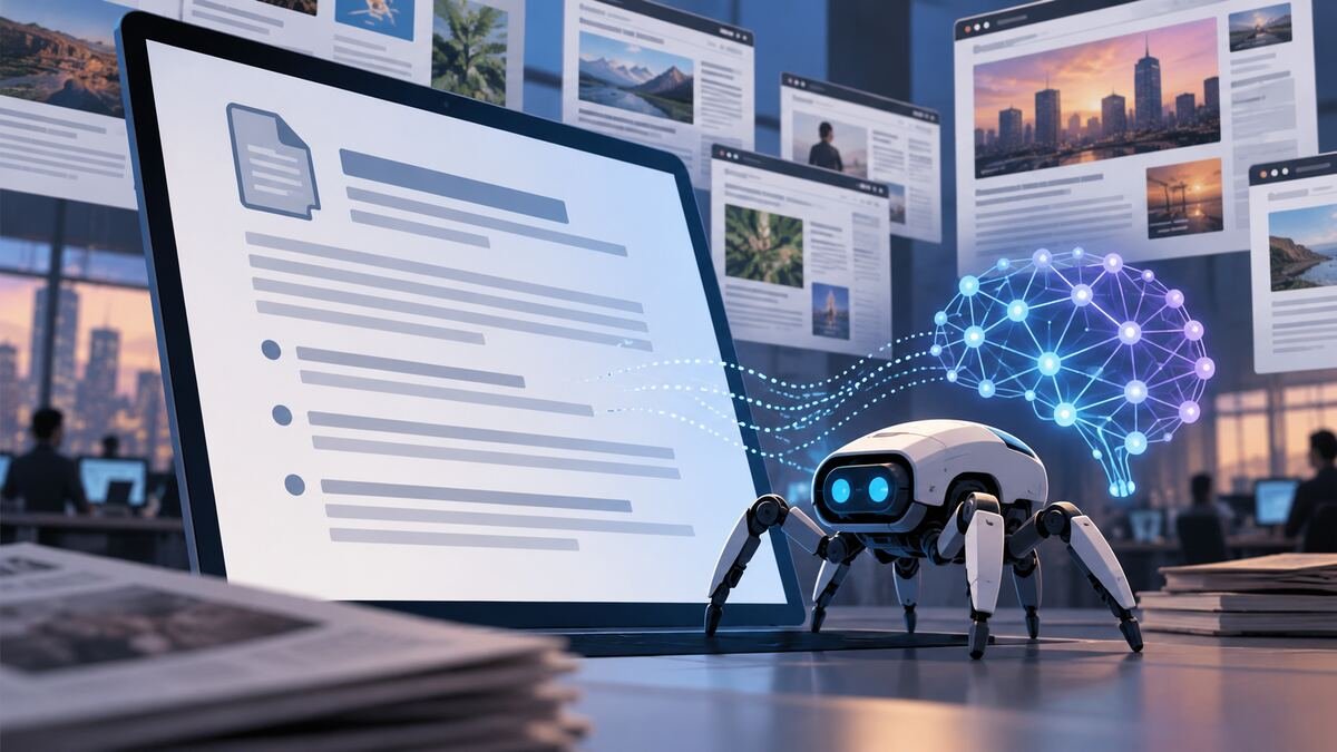 Web pages and an AI network behind a social platform policy update